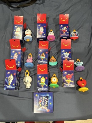 McDonald's 2026 Happy Meal BTS Bt21 MANG & VAN Toy Complete Figure Set Of 10