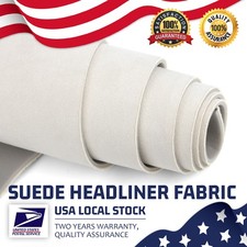 Beige Headliner Fabric Material with Foam Backing For Car Interior Replacement