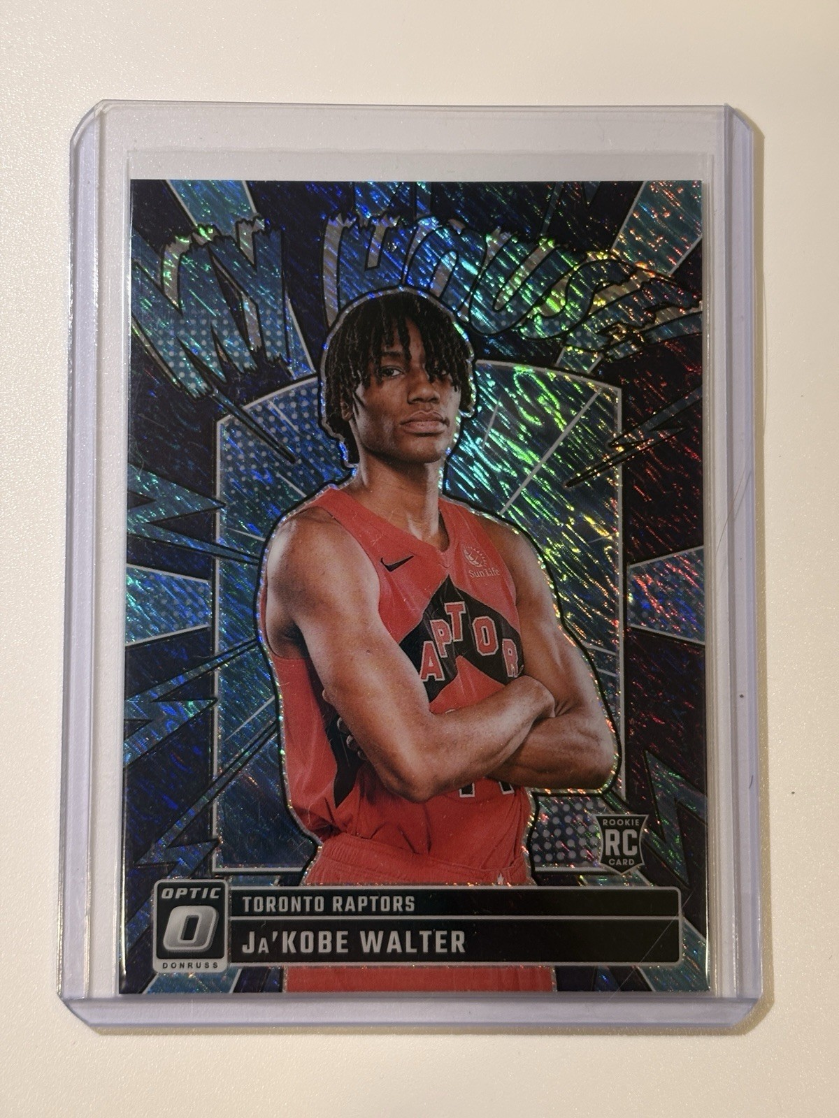 2024-25 Panini Donruss Optic - My House Ja'Kobe Walter #10 Purple Shimmer (RC)