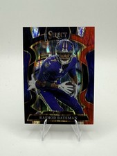 2025 Panini Select - Concourse Rashod Bateman #62 Black & Red Shock Prizm