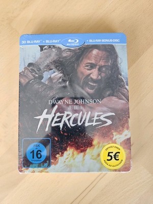 Hercules Extended Cut Blu-Ray Steelbook 3D Geprägt Neu OVP in Folie 