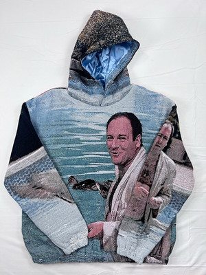 NickScacchetti Men s XL Regular Pullover Hoodie Long Sleeve Graphic Blue