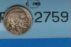 1913-D TYPE 1 5c Indian Head Buffalo Nickel Early US Type Coin US Type RAW-2759