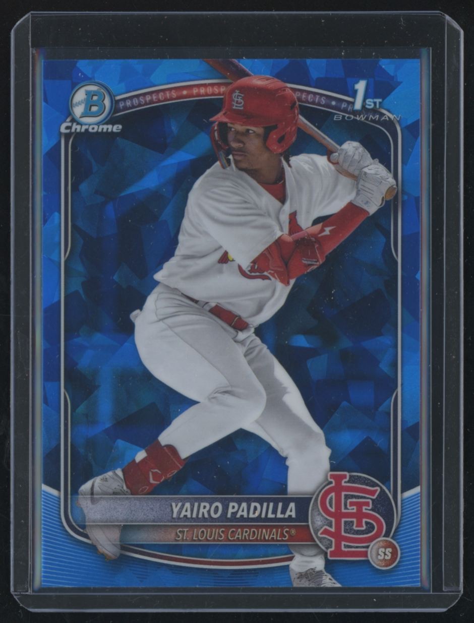 2025 Bowman Chrome Sapphire Yairo Padilla St. Louis Cardinals #BCP-236