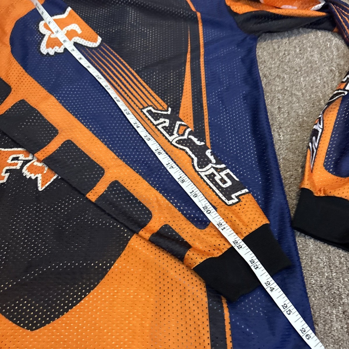 Vintage 90s Fox Racing Yamaha Motocross Jersey Med Dirt Bike Moto