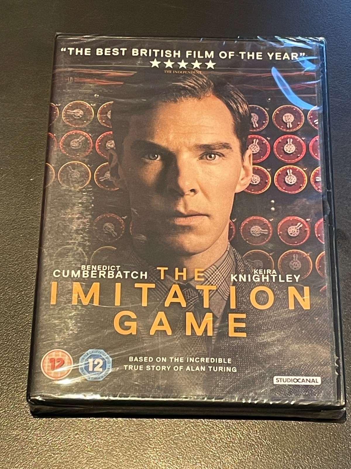 The Imitation Game - DVD - PAL Region 2 - Cert 12 -  NEW & SEALED