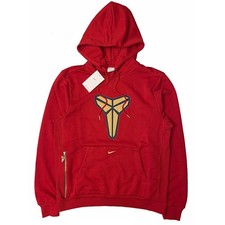 Nike Kobe Dri-FIT Pullover Basketball Hoodie HF0066-636 Red Men's Medium M