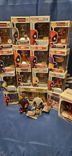 17 Deadpool Funko Pops! Exclusives Plushes