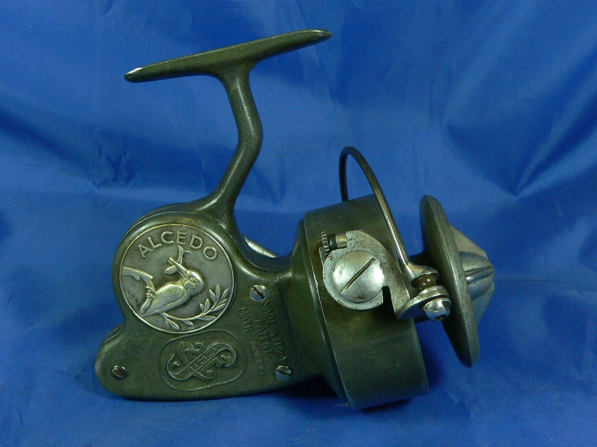 Moulinet Antique The Ambidex – Complet Et Fonctionnel, Muliniello Antico, Pêche