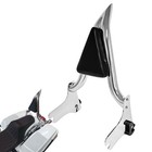 1997 2008 Detachable Sissy Bar Backrest Passenger Back Rest Pad for Harley To...