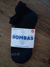 Bombas  Black Ankle Socks Size Medium New In Package