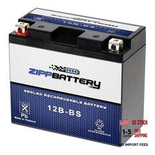Maintenance-Free 12V 11Ah Battery Replacement for ATV, Motorcycle, Jet 12B-BS