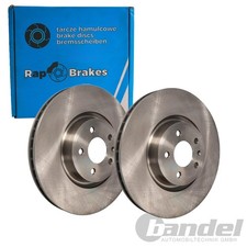 2x RAP BREMSSCHIEBEN 349mm BELÜFTET VORNE passend für AUDI A4 A5 A6 A8 Q5 Q7 VW 
