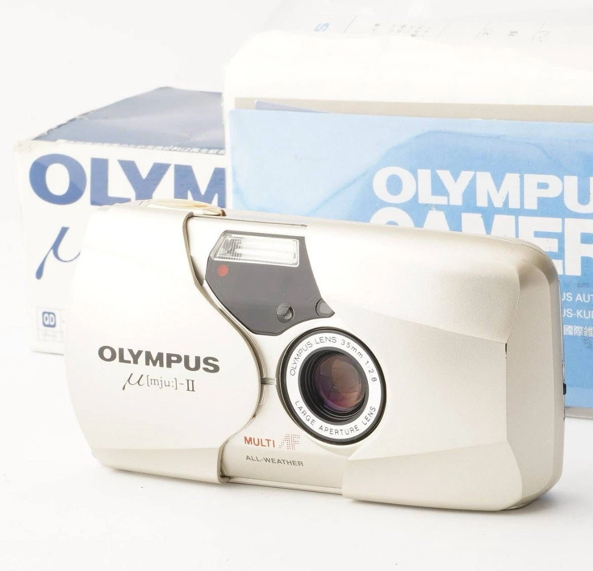 Olympus µ[mju:]-II Film Cameras for sale | eBay