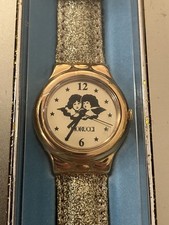 Rarissimo Orologio Vintage Fiorucci NOS Design Italiano Effetto ORO Rarissimo