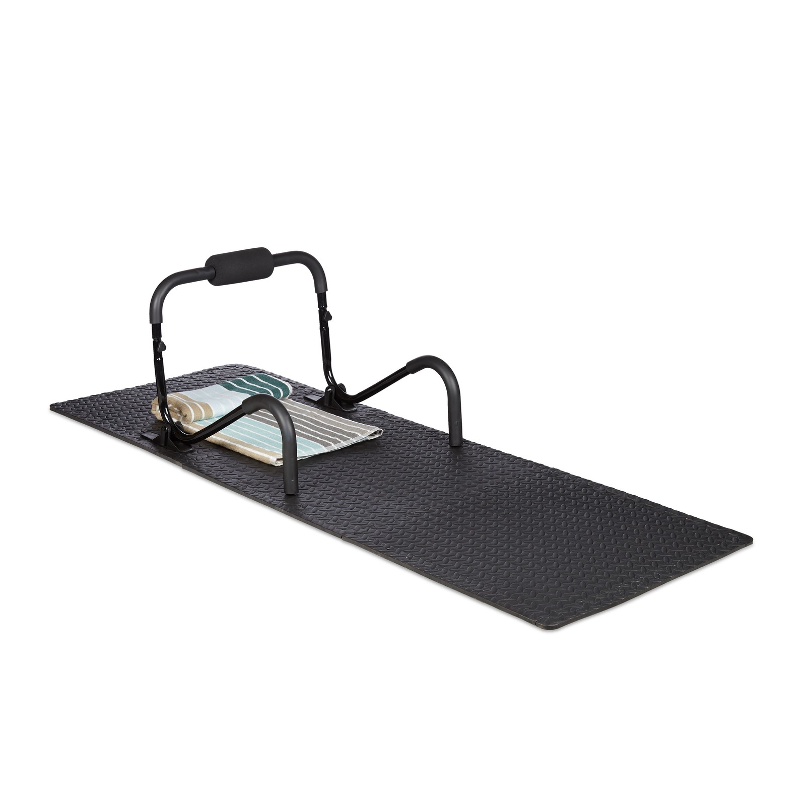 Suelo goma esterillas gimnasio puzzle de ejercicio acolchado 16 piezas 6 m²