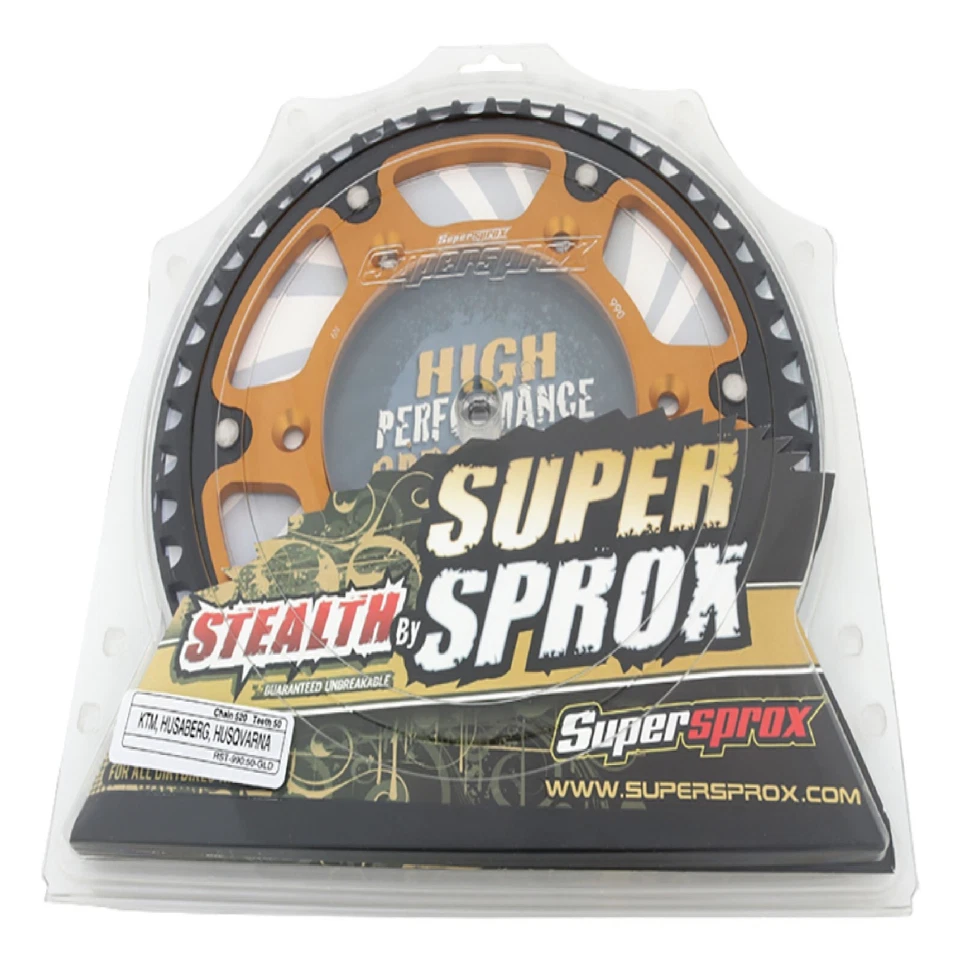 Gold Stealth Sprocket For Husaberg FC 550 2004-2005 FS 450 2018; RST-990-50-GLD - Image 4 of 4