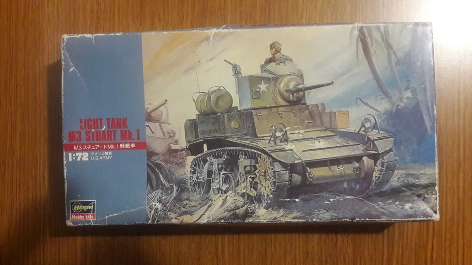 LIGHT TANK M3 STUART MK.I U.S ARMY 31103 KIT NO. MT3:500 scala 1:72 CARRO ARMATO - Immagine 2 di 4