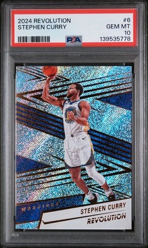 Stephen Curry 2024-25 Panini Revolution PSA 10 #6