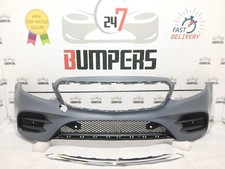 MERCEDES E CLASS AMG W213 2016 - 20 SALOON ESTATE FRONT BUMPER + LOWER GRILLS