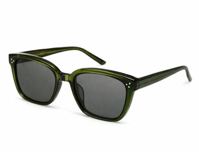 Gentle Monster My Me KC2 Sunglasses Green/Black With Case New