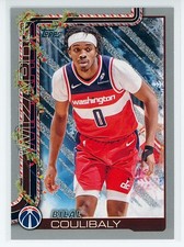 2025-26 Topps NBA Holiday Bilal Coulibaly Glitter SP #H74 Wizards