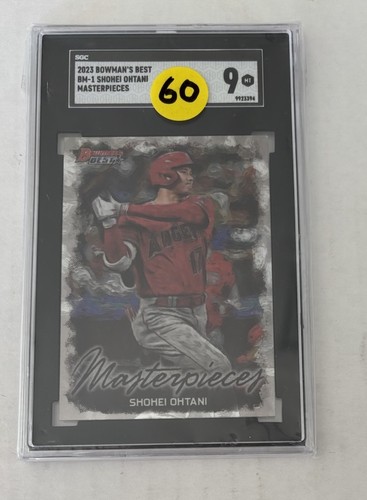 2023 Bowman's Best - Bowman Masterpieces #BM-1 Shohei Ohtani SGC 9 Mint