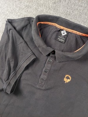 Outdoor Afro X REI Polo Shirt Mens 2XL Black Performance Stretch Hiking Big Tall