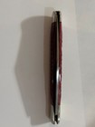 Winchester USA Coke Bottle Folding Hunter Knife 9-1/2" Red Jigged Bone NICE!! — photo 7