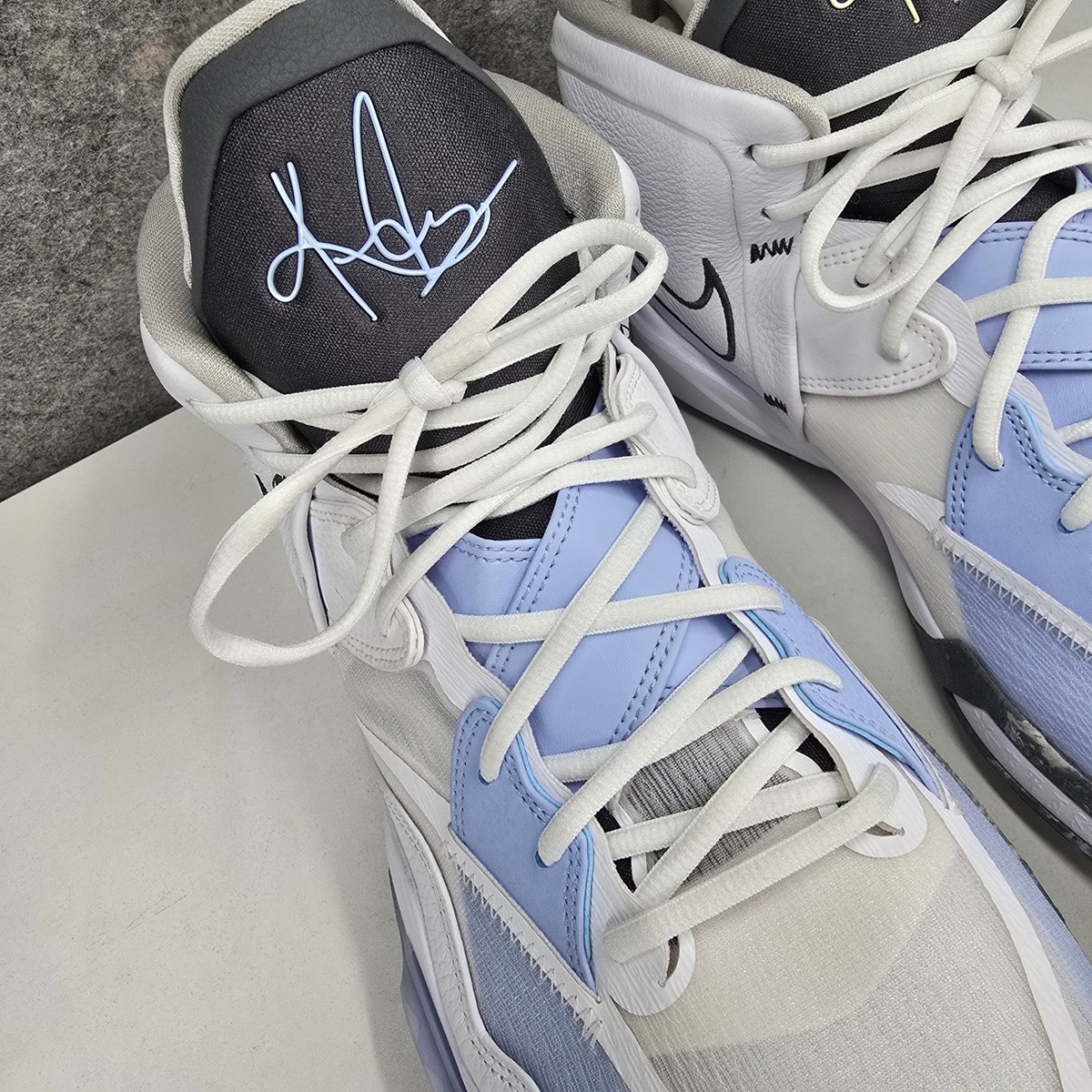 Nike Kyrie Infinity Basketball Shoes White Light Marine 