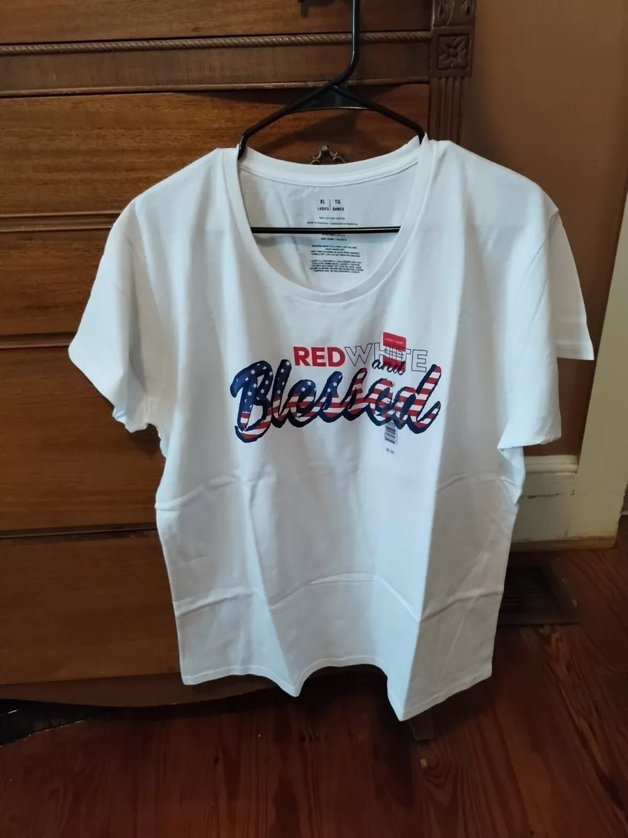Red white and blue apparel deals