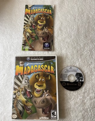 Madagascar (Nintendo GameCube, 2005) Complete- CIB- Tested- Free Shipping