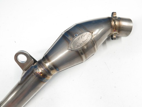 2013-2015 KTM 250 350 SX-F XC-F FMF MegaBomb Titanium Mid Pipe (Exhaust Ti) - Picture 2 of 6