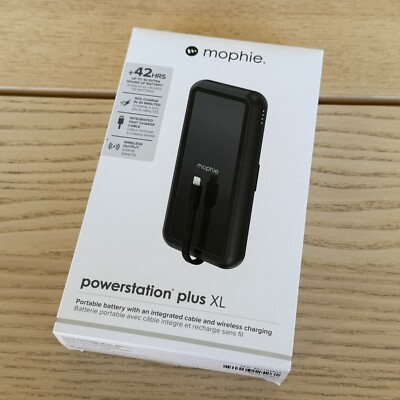 Mophie Powerstation Plus XL 8,000 mAh Battery Pack Wireless Charger for iPhones