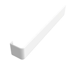 Freefoam uPVC Fascia Trims - White - Corners, Joints, Finials, 135deg Corners
