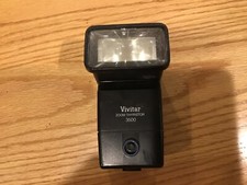 Vivitar Zoom Thyristor 3500 Electronic Flash Accessory Adjustable Working