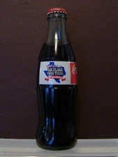Coca-Cola Six Flags Over Texas Amusement Park 40th Anniversary NEW COKE Bottle