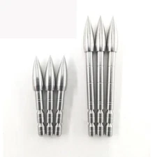 Archery Arrowhead Arrow Tips Points 80 100 120gr Accessories for ID4.2mm Shaft