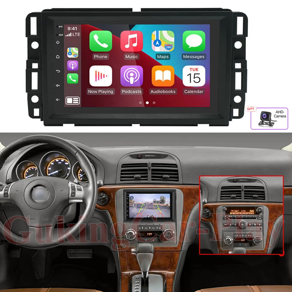 For 2007 2008 2009 Saturn Aura Android 13 Carplay Car Stereo Radio GPS AHD WIFI Foto 3 de 4