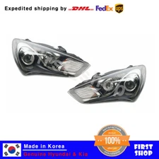 Halogen Head Light Lamp LH+RH 921012M500 for Hyundai Genesis Coupe 2012 - 2017 