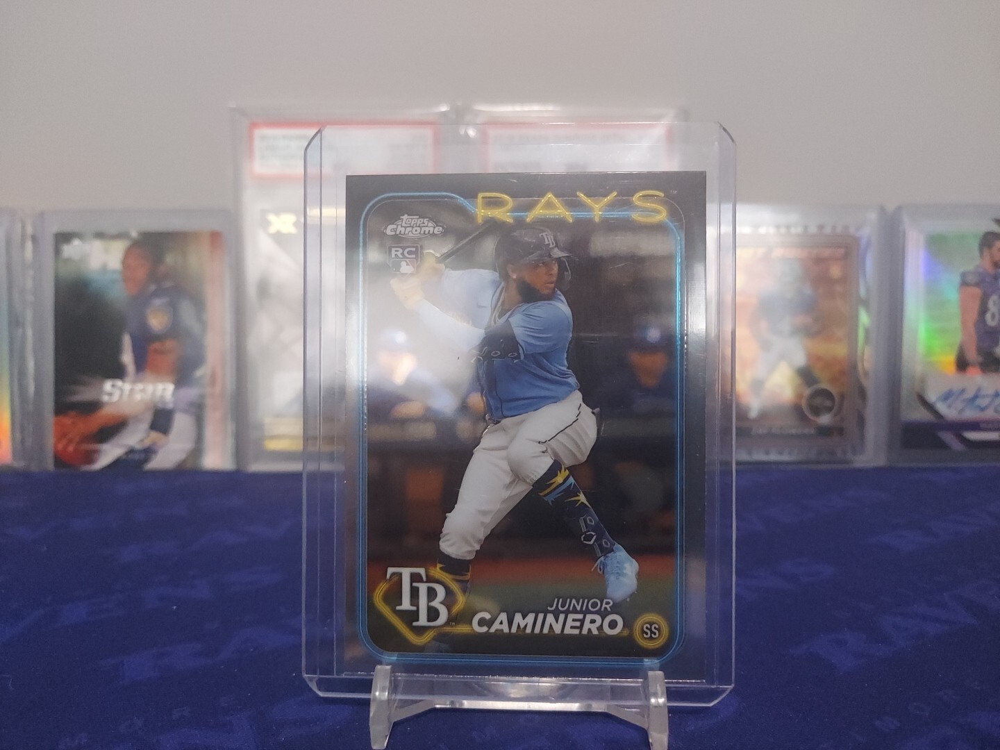 2024 Topps Chrome - #213 Junior Caminero (RC)