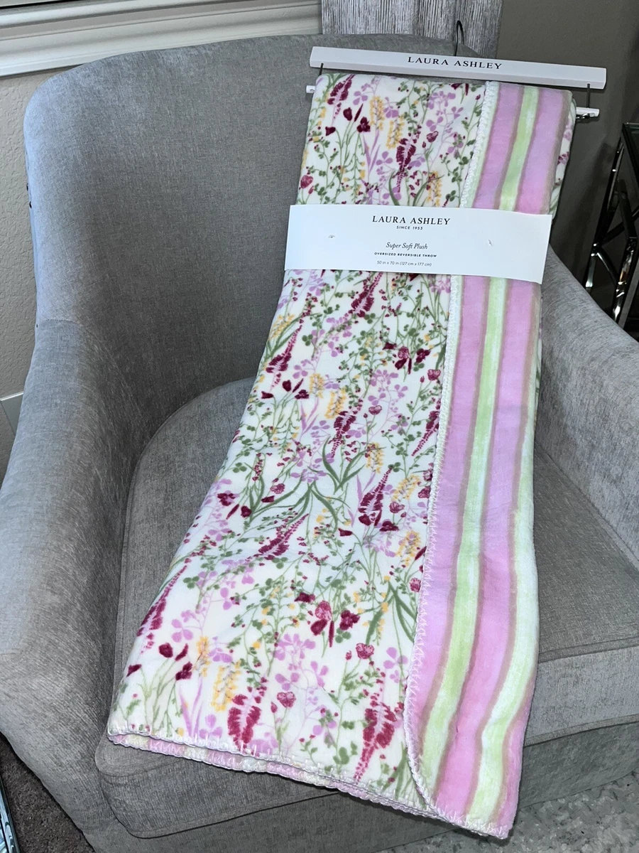Laura Ashley Floral Blankets & Throws for sale - eBay