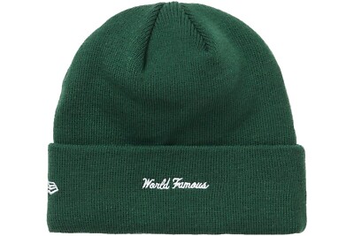 Supreme New Era Box Logo Beanie (FW18) - Dark Green | eBay