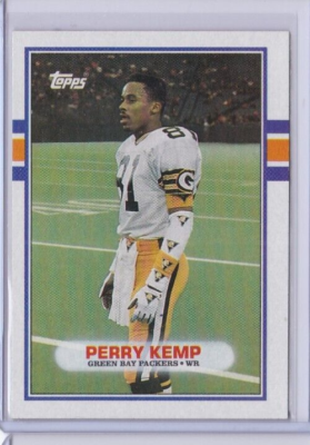 1989 TOPPS FOOTBALL #378 PERRY KEMP GREEN BAY PACKERS (ID89) | eBay