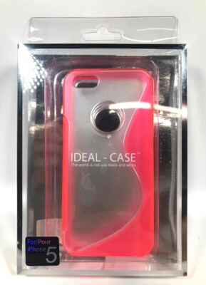 Ideal-Case Silicone for iPhone 5 S-Line Series - Pink
