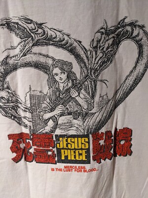 Vintage Jesus Piece Merciless is the Lust for Blood White/Pink X