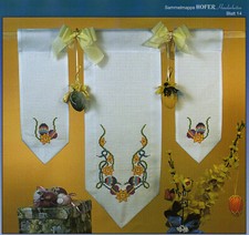 Stickvorlage Fenstervorhang Blatt 14