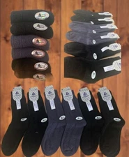 100% Organic Wool Socks Heavy Duty New Unisex