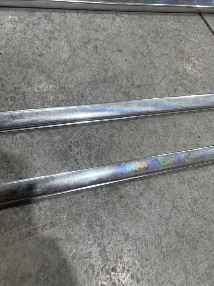 Pontiac Safari 1987-1989 vagón puerta atasco pilar B pilar superior cromo moldura  Foto 4 de 4