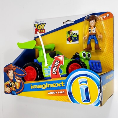IMAGINEXT TOY STORY WOODY RC DUNE BUGGY ACTION FIGURE SET MATTEL